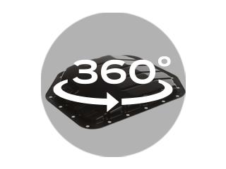 Transmission Oil Pan | 265-847 | Transmission Pan With Drain Plug 
