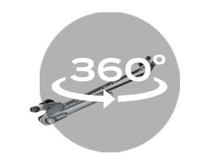 Dorman 602-821 Windshield Wiper Transmission Linkage | Replacement For OE 55154863AH