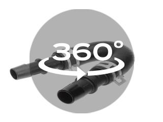 HVAC Heater Hose Assembly | 626-001 | Engine Heater Core Bypass Kit | Dorman  Products