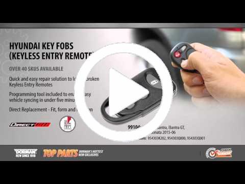 Keyless Entry Transmitter | 99104 | Keyless Entry Remote 4 Button